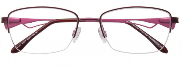 MDX S3316 Eyeglasses, 030 - Satin Cranberry & Pink
