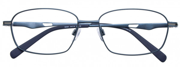 Greg Norman GN261 Eyeglasses, 050 - Satin Steel Blue & Grey