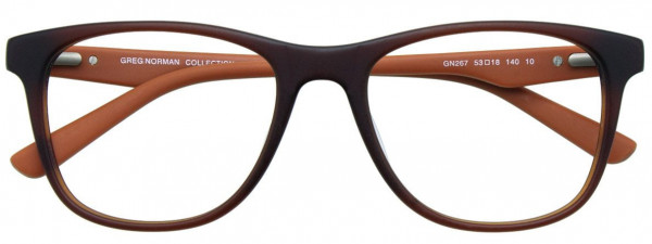 Greg Norman GN267 Eyeglasses, 010 - Dark Brown