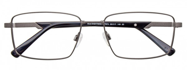 EasyTwist ET974 Eyeglasses, 020 - Matt Dark Grey