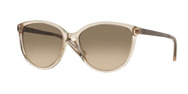 DKNY DY4138 Sunglasses, 36976G BEIGE CRYSTAL/SATIN TOBACCO (BROWN)