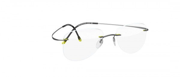 Silhouette TMA Pulse 5487 Eyeglasses, 6060 Lemon / Grey
