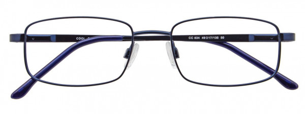CoolClip CC834 Eyeglasses, 050 - Satin Dark Blue
