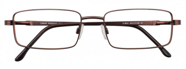 Cargo C5041 Eyeglasses, 010 - Satin Dark Brown