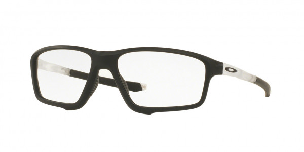 Oakley OX8076 CROSSLINK ZERO Eyeglasses, 807603 CROSSLINK ZERO MATTE BLACK (BLACK)