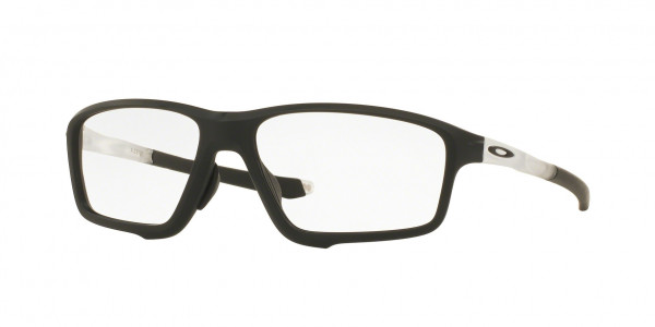 Oakley OX8080 CROSSLINK ZERO (A) Eyeglasses, 808003 CROSSLINK ZERO (A) MATTE BLACK (BLACK)