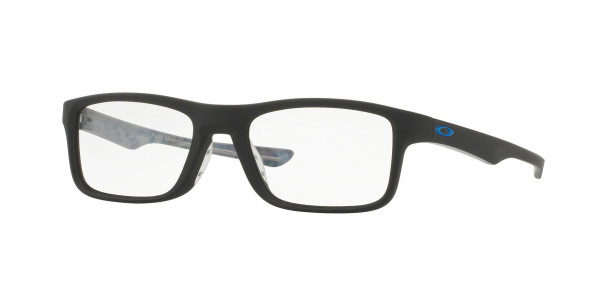 Oakley OX8081 PLANK 2.0 Eyeglasses, 808101 PLANK 2.0 SATIN BLACK (BLACK)