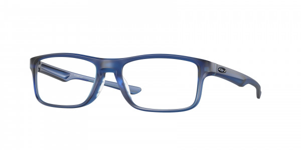 Oakley OX8081 PLANK 2.0 Eyeglasses, 808116 PLANK 2.0 MATTE TRANSLUCENT BL (BLUE)