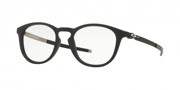 Oakley OX8105 PITCHMAN R Eyeglasses, 810501 PITCHMAN R SATIN BLACK (BLACK)