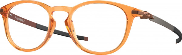 Oakley OX8105 PITCHMAN R Eyeglasses, 810524 PITCHMAN R POLISHED TRANSLUCEN (ORANGE)