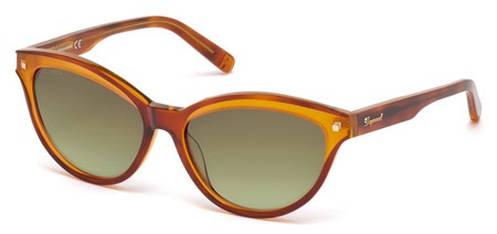 Dsquared2 ASHLYN Sunglasses, 56F - Havana/other / Gradient Brown