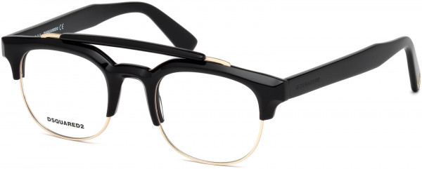 Dsquared2 DQ5192 Eyeglasses, 001 - Shiny Black