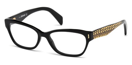 Just Cavalli JC0746 Eyeglasses, A01 - Shiny Black