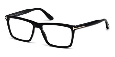 Tom Ford FT5407 Eyeglasses, 001 - Shiny Black