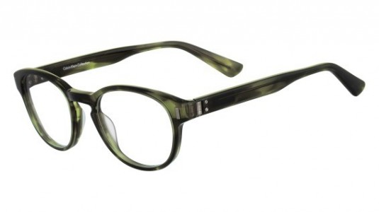 Calvin Klein CK8521 Eyeglasses, (318) OLIVE HORN