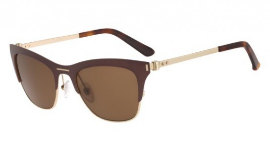 Calvin Klein CK8005S Sunglasses, (223) BROWN