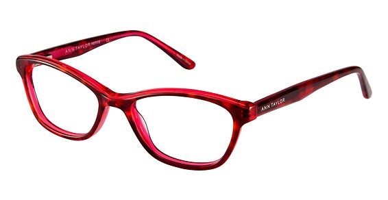 Ann Taylor ATP801 Eyeglasses, C03 RED HAVANA/RED