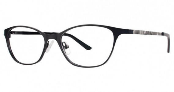 Fashiontabulous 10x244 Eyeglasses, matte black/silver