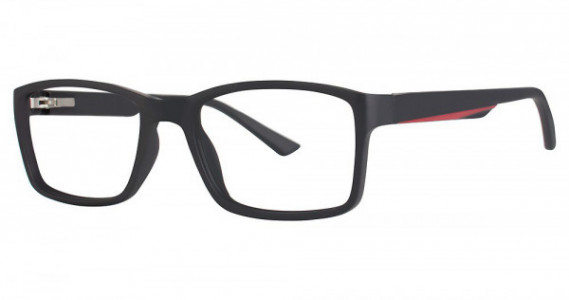 Modz SCOUT Eyeglasses, Black/Red Matte