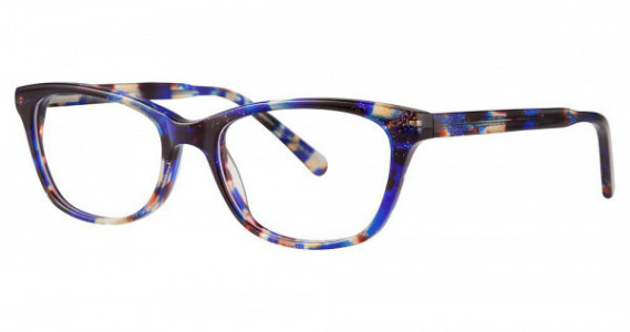 Genevieve ALIBI Eyeglasses, Blue/Tortoise