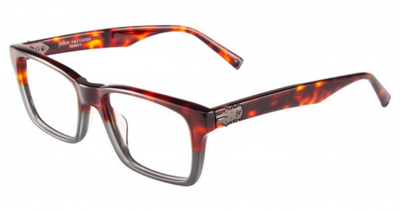 John Varvatos V368 UF Eyeglasses, Tortoise Grey
