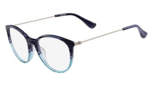 Calvin Klein CK5928 Eyeglasses, (416) STRIPED BLUE
