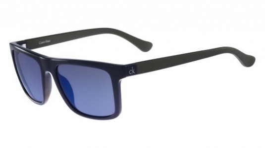 Calvin Klein CK3177S Sunglasses, (414) SHINY DARK BLUE