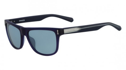 Dragon DR514S BRAKE Sunglasses, (400) MATTE CRYSTAL NAVY WITH BLUE  LENS