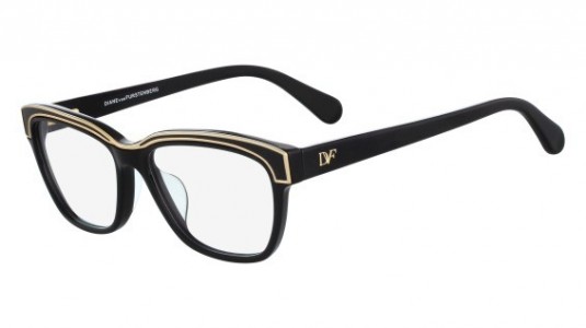 Diane Von Furstenberg DVF5082 Eyeglasses, (001) BLACK
