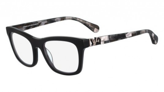 Diane Von Furstenberg DVF5083 Eyeglasses, (001) BLACK