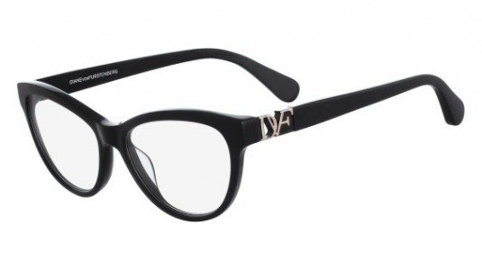 Diane Von Furstenberg DVF5084 Eyeglasses, (001) BLACK