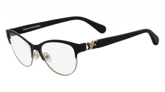 Diane Von Furstenberg DVF8047 Eyeglasses, (001) BLACK