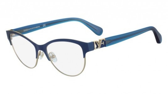 Diane Von Furstenberg DVF8047 Eyeglasses, (414) BLUE