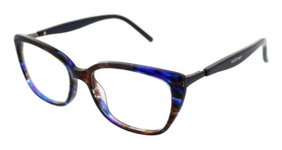 Ellen Tracy LOMBARDIA Eyeglasses, Blue Multi