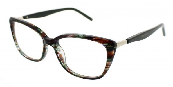 Ellen Tracy LOMBARDIA Eyeglasses, Brown  Multi