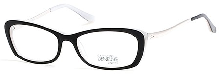 Catherine Deneuve CD0394 Eyeglasses, 004 - Black/white
