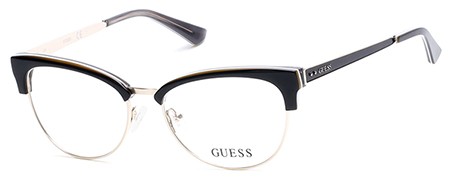 Guess GU-2552 Eyeglasses, 005 - Black/other