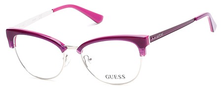 Guess GU-2552 Eyeglasses, 072 - Shiny Pink