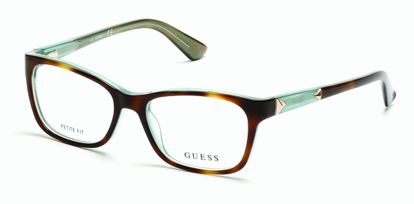 Guess GU2561 Eyeglasses, 055 - Coloured Havana