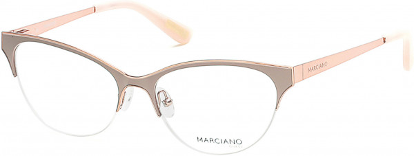 GUESS by Marciano GM0277 Eyeglasses, 057 - Shiny Beige