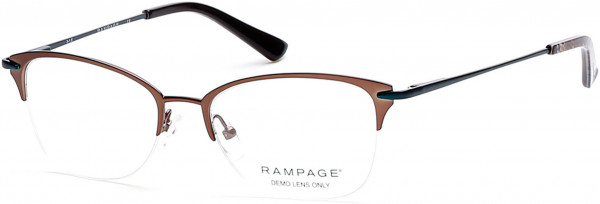 Rampage RA0202 Eyeglasses, 049 - Matte Dark Brown