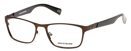 Skechers SE3161 Eyeglasses, 049 - Matte Dark Brown