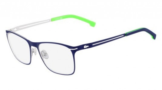 Lacoste L2220 Eyeglasses, (424) MATTE BLUE
