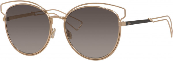 Christian Dior Diorsideral 2 Sunglasses, 0JB2 Rose Gold Brown