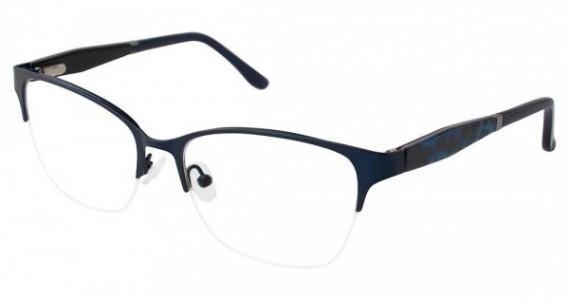 Geoffrey Beene G215 Eyeglasses, Navy (NAV)