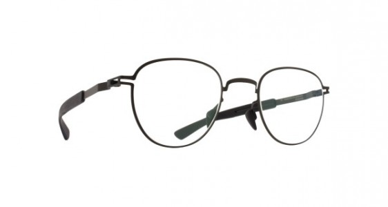 Mykita Mylon BASIL Eyeglasses, MH1 BLACK/PITCH BLACK