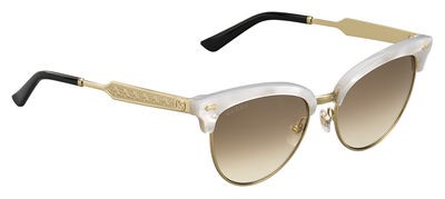 Gucci Gucci 4283/S Sunglasses, 0U29(JD) Mother Of Pearl Gold