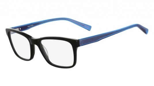 Nautica N8117 Eyeglasses, (001) BLACK