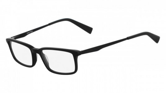 Nautica N8119 Eyeglasses, (005) MATTE BLACK