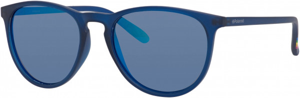 Polaroid Core PLD 6003/N Sunglasses, 0UJO Blue Transparent